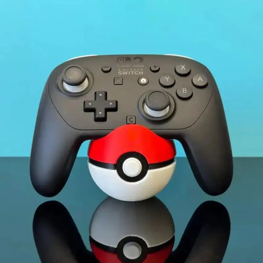 Anime Pokmeon Poke Ball for PS5/XBOX/switch Pro Controller Bracket Universal Gamepad Mount Joystick Rack Game Controller Display