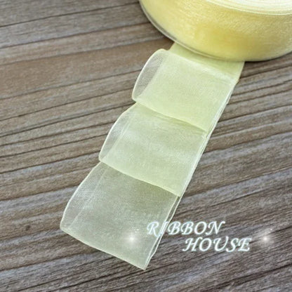 40mm Organza Ribbons Wholesale Gift Wrapping Decoration Christmas Ribbons
