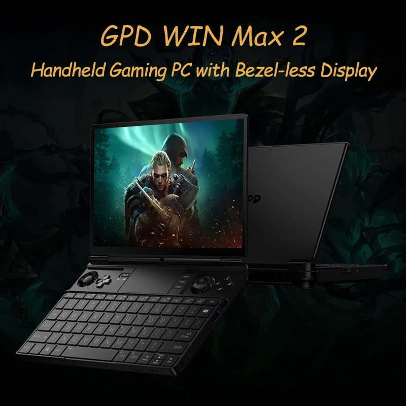GPD WIN Max 2 2026 10.1 Inch AMD AI 9 HX 370/8840u Windows11 Gaming PC Laptop Notebook Portable Game Computer 64GB RAM 2TB Nvme