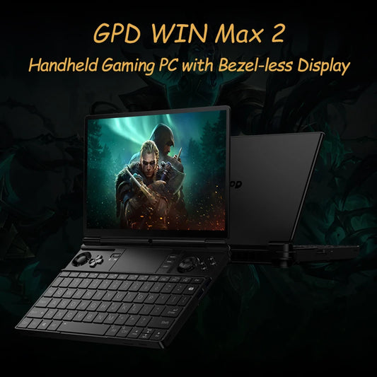 GPD WIN Max 2 2026 10.1 Inch AMD AI 9 HX 370/8840u Windows11 Gaming PC Laptop Notebook Portable Game Computer 64GB RAM 2TB Nvme