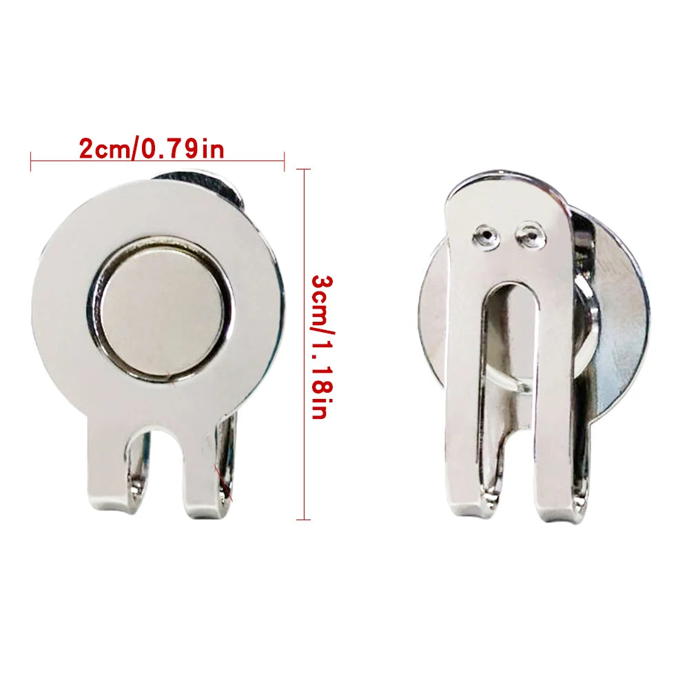 Golf Ball Mark With Golf Hat Clip Magnetic