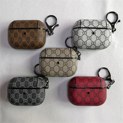 Luxury Cover for Airpods 3 Pro 2 1 Earphone Bag Protective Case Air Pod Box With Keychain for Airpods Pro Cases