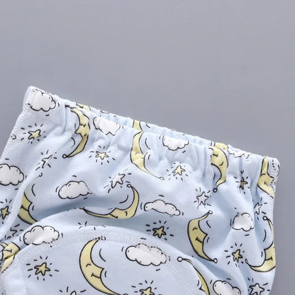 Baby Waterproof Reusable Training Pants 6 Layer Cotton Baby Diaper Infant Shorts Nappies Panties Nappy Changing Underwear Cloth