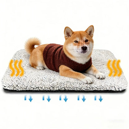 Self-Heating Pet Pads Blanket Puppy Pad Warm Cushion Mat for Cats Dogs Washable Pets With Thermal Cats Dogs Bed