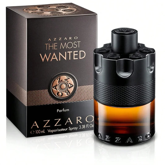 Azzaro the Most Wanted Parfum - Spicy Woody Cologne for Men Fragrance With Ginger, Woody Notes & Bourbon Vanilla - Long Lasting