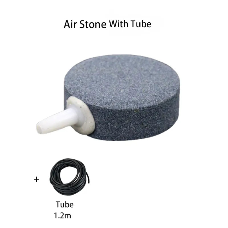 1PCS 40/50/60/70/80/100mm Bubble Stone Aerator for Aquarium Fish Tank Pump Hydroponic Oxygen Plate Mini Air Pump Accessories