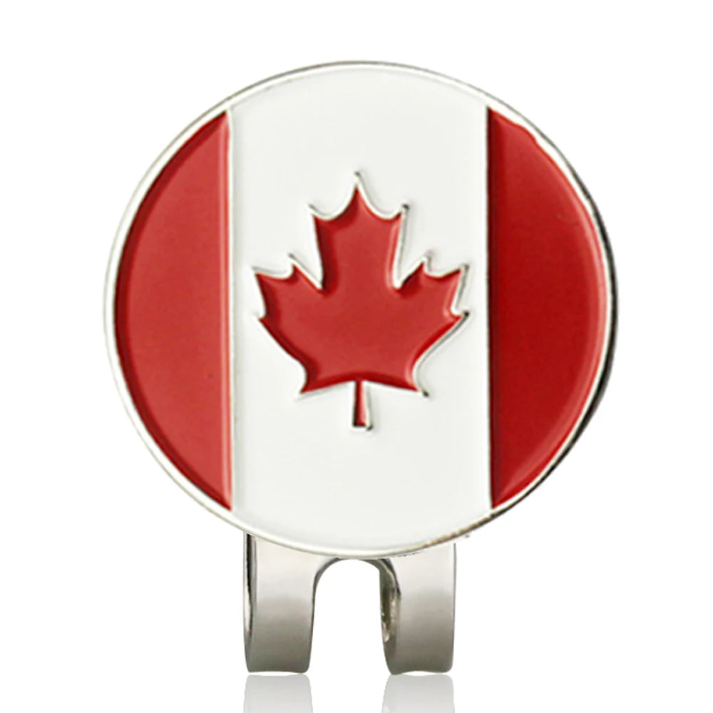 New Golf Ball Mark+Golf Hat Clip Magnetic Alloy Marker Golf Accessories Eagle Tiger One Putter Flog Wine Glass Lucky Clover