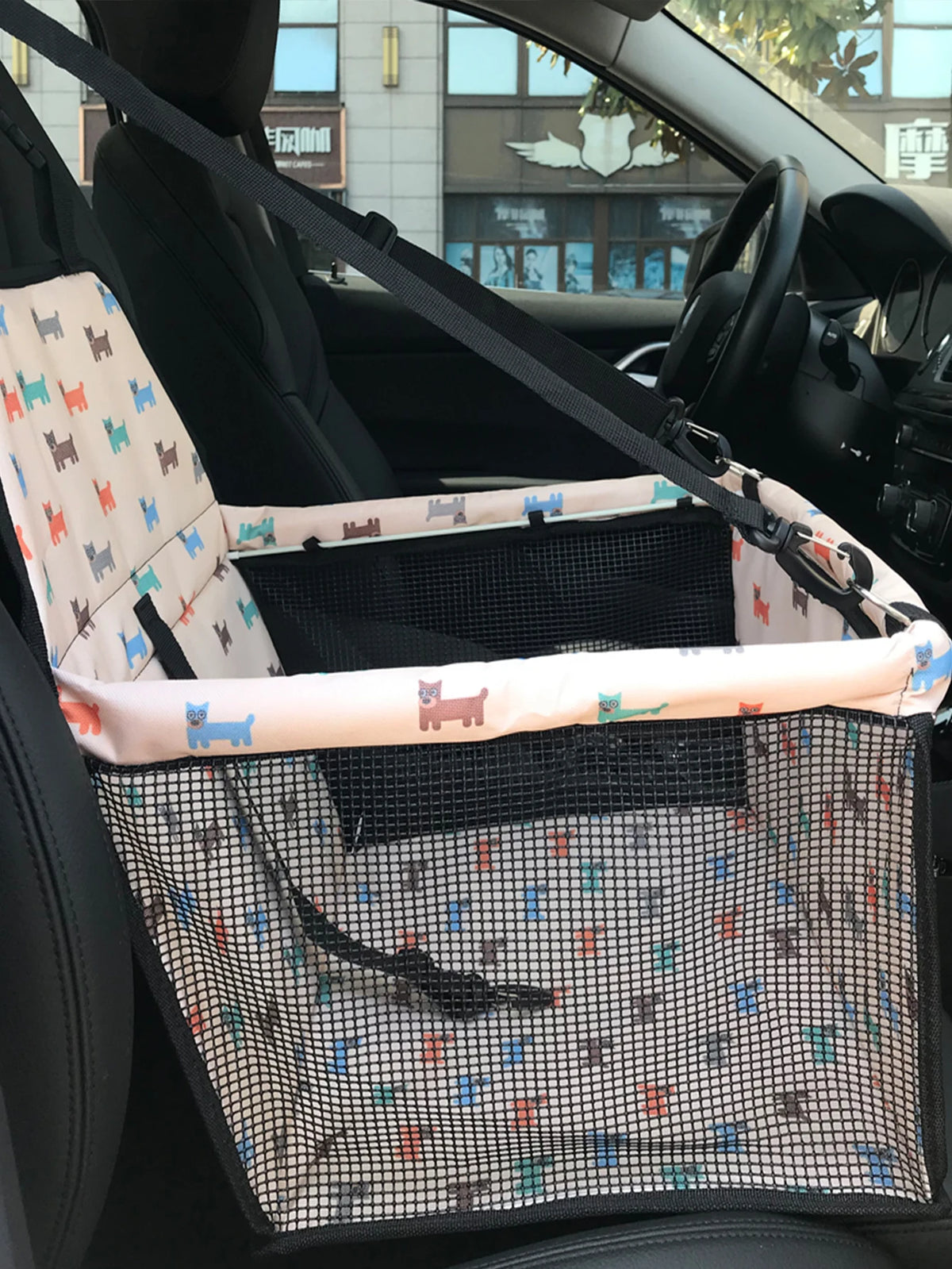 CAWAYI KENNEL Travel Dog Car Seat Cover Folding Hammock Pet Carriers Bag Carrying for Cats Dogs Transportin Perro Autostoel Hond