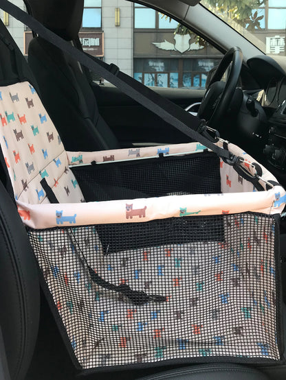 CAWAYI KENNEL Travel Dog Car Seat Cover Folding Hammock Pet Carriers Bag Carrying for Cats Dogs Transportin Perro Autostoel Hond