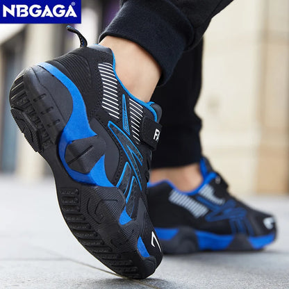 Children Boys Shoes School Sports Fashion Leather for Kids Tennis Casual Sneakers Children's Boy Running 7-12 Years Walking Shoe