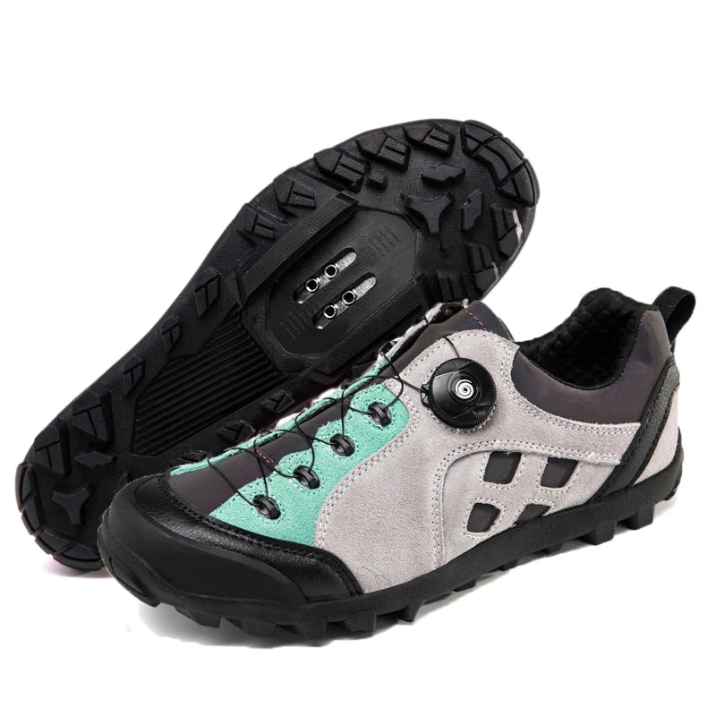 QQ-TB199  Mens Cycl Shoes MTB Shoes Cycling Shoes Hiking Shoe MTB Gravel Road Bicycle Sneakers for Men Tenis Masculino Size39-50