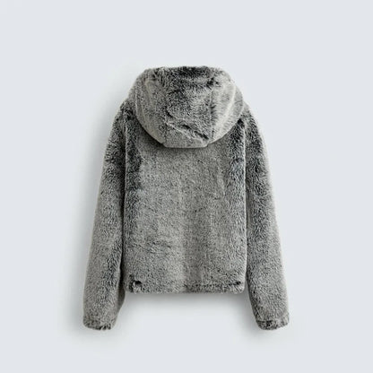 Winter New Men's Faux Fur Long-Sleeved Jacket American Retro Fashion Trendy High Street Loose Casual Niche Men's Top 2025