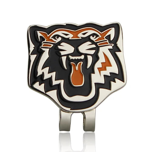 New Golf Ball Mark+Golf Hat Clip Magnetic Alloy Marker Golf Accessories Eagle Tiger One Putter Flog Wine Glass Lucky Clover