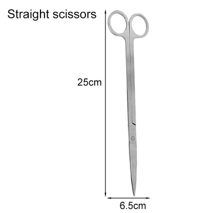 Aquarium Scissors Tweezers Tool Fish Tank Plants Wave Scissors Water Grass Stainless Cleaning Tools Holder Aquarium Accessories