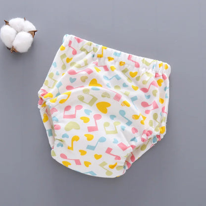 Baby Waterproof Reusable Training Pants 6 Layer Cotton Baby Diaper Infant Shorts Nappies Panties Nappy Changing Underwear Cloth