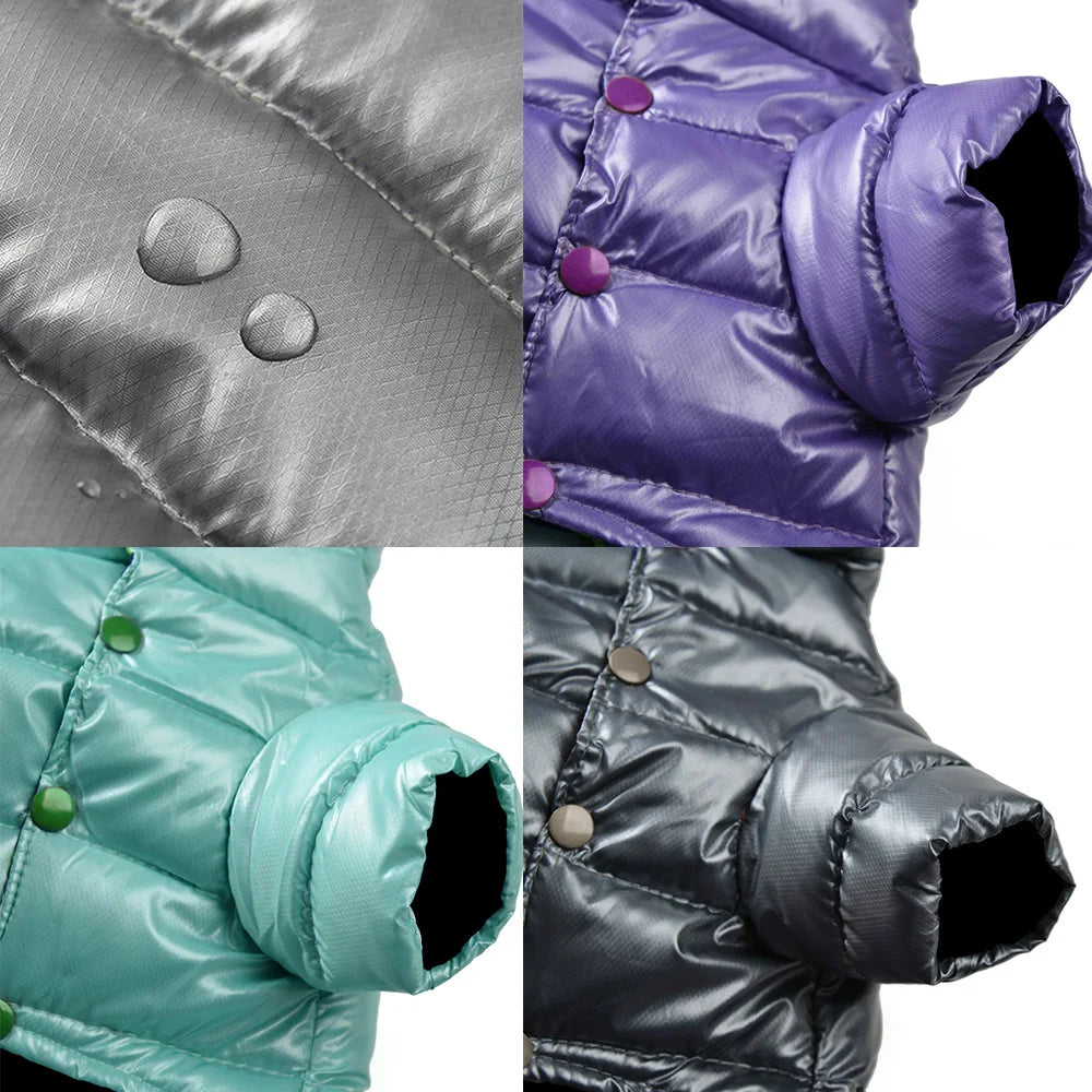 Clothes for Small Dogs Winter Warm Puppy Pet Dog Coats Waterproof Hooded Dog Jacket Jumpsuits Chihuahua Yorkie Clothing Overalls