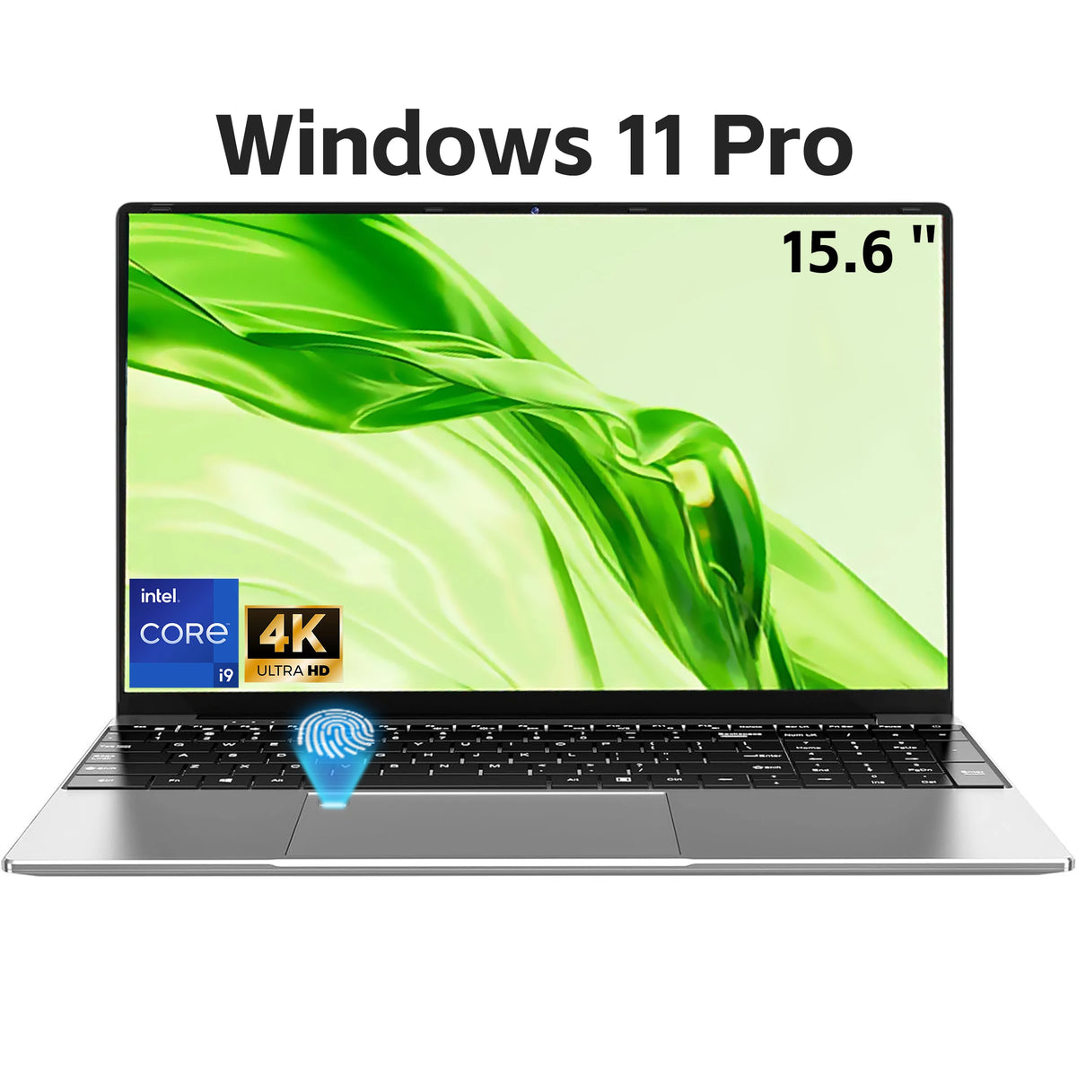 2026 Intel Core I9-9900/I3-6100 15.6' Laptop 16GB RAM 1/2tb SSD Windows 11 Pro Fingerprint Unlock Office Game Backlight Laptop