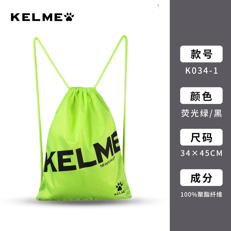 Kelme Band Pocket Football Training Bag Backpack Outdoor Mountaineering Travel Fitness Sports Backpack