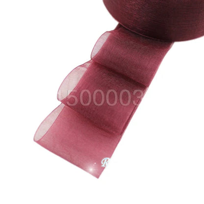40mm Organza Ribbons Wholesale Gift Wrapping Decoration Christmas Ribbons