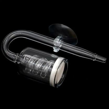 Glass/Acrylic Co2 Diffuser Aquarium Spiral Carbon Dioxide Atomizer Diffuser With Suction Cup for Aquarium Fish Tank Accessories