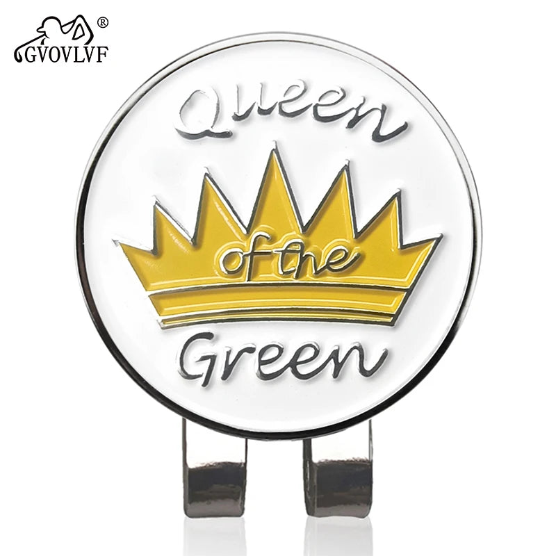 New Golf Ball Mark+Golf Hat Clip Magnetic Alloy Marker Golf Accessories Eagle Tiger One Putter Flog Wine Glass Lucky Clover