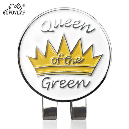 New Golf Ball Mark+Golf Hat Clip Magnetic Alloy Marker Golf Accessories Eagle Tiger One Putter Flog Wine Glass Lucky Clover