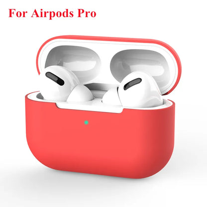 Silicone Protective Case for Apple AirPods Pro and AirPods 3