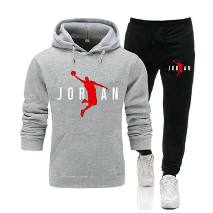 2025 Fall Winter Men's Tracksuit Hoodie Pants 2Pcs Sets Suit Leisure Sweatshirts Sweatpants Fashion Trends Brand Clothing S-3xl