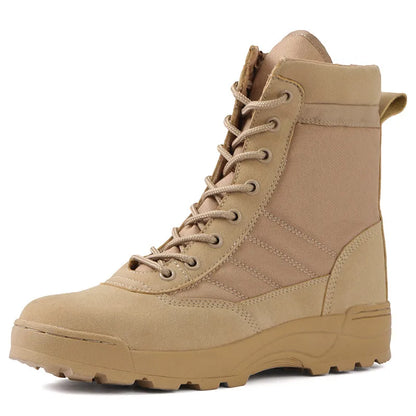 2026 New Tactical Boots Men Boots Special Force Desert Combat Male Boots Outdoor Hiking Boots Ankle Shoes Men Tactical Boots