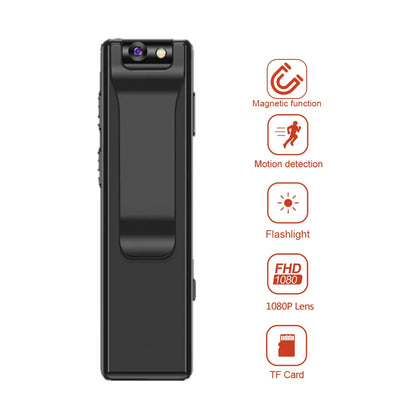 Mini HD Digital Camera 1080P with Magnetic Mount and Flashlight
