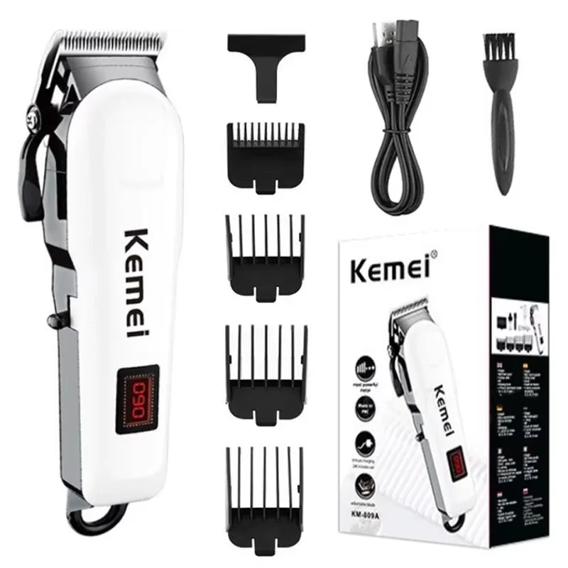 Kemei Professional Hair Clipper Cordless