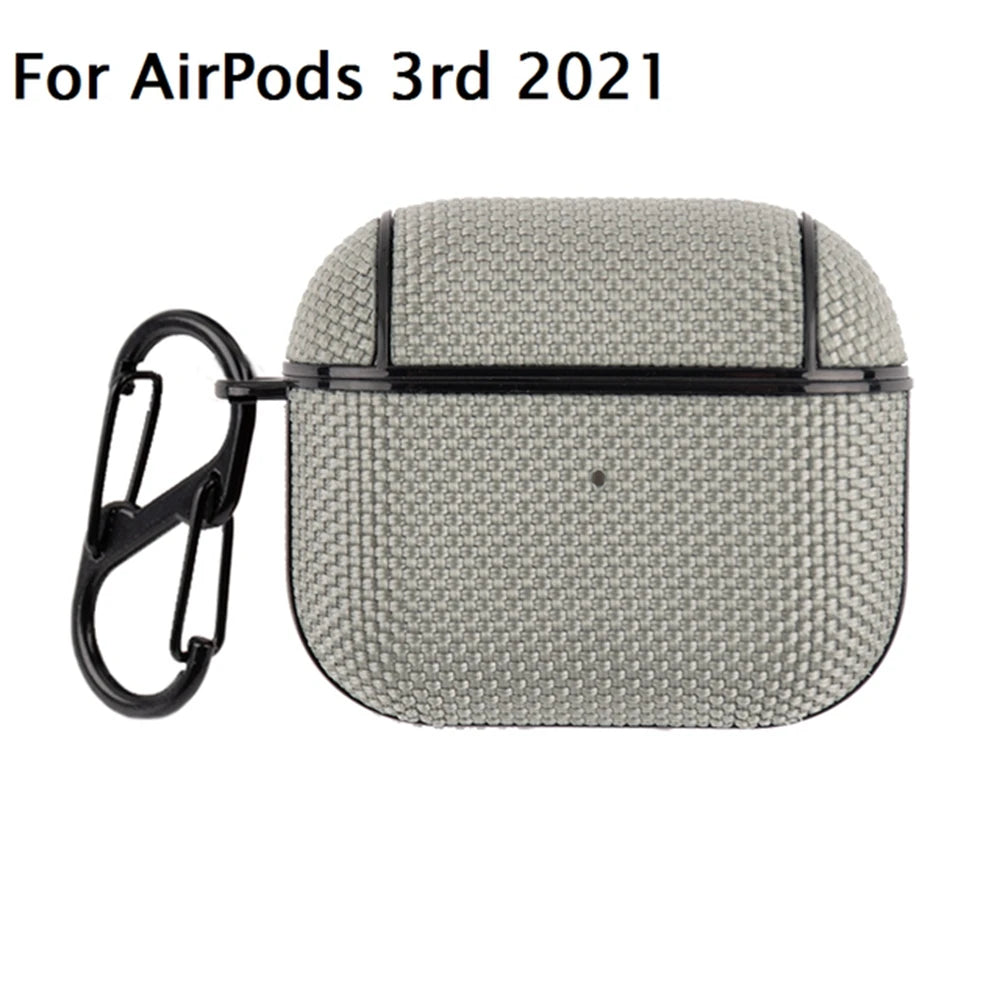 Nylon Hard Plastic Case for AirPods Pro 2 Case for AirPods Pro2 3 3rd USB C Case Wireless Headset for AirPod Air Pods Pro2 Cover