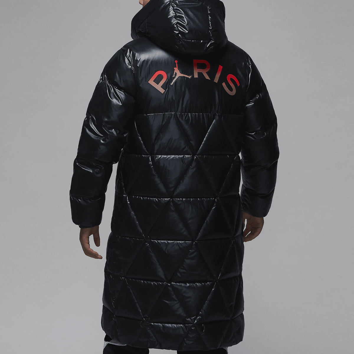 Nike Paris Series Men's Long Cotton Hooded Jacket