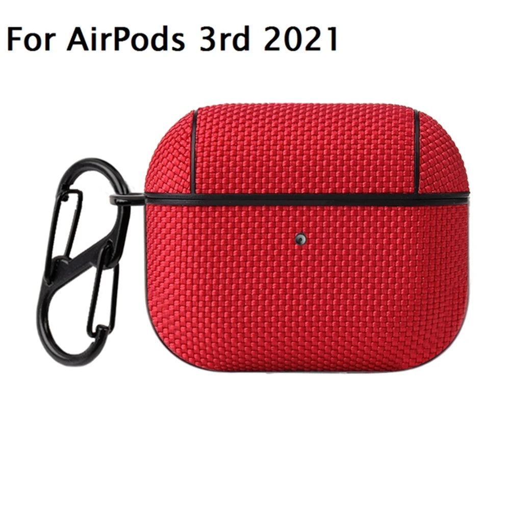 Nylon Hard Plastic Case for AirPods Pro 2 Case for AirPods Pro2 3 3rd USB C Case Wireless Headset for AirPod Air Pods Pro2 Cover