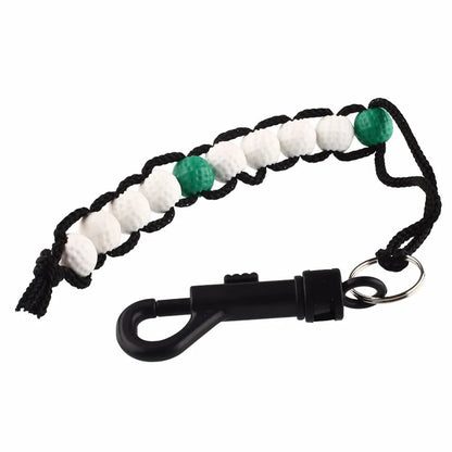 Golf Score Counter Golf Stroke Score Counter Plastic Golf Ball Beads Putt