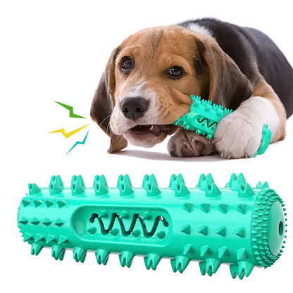 Dog Molar Toothbrush Toys Chew Cleaning Teeth Elasticity Soft Puppy Dental Care Extra-Tough Pet Cleaning Toy Supplies Dog Toys