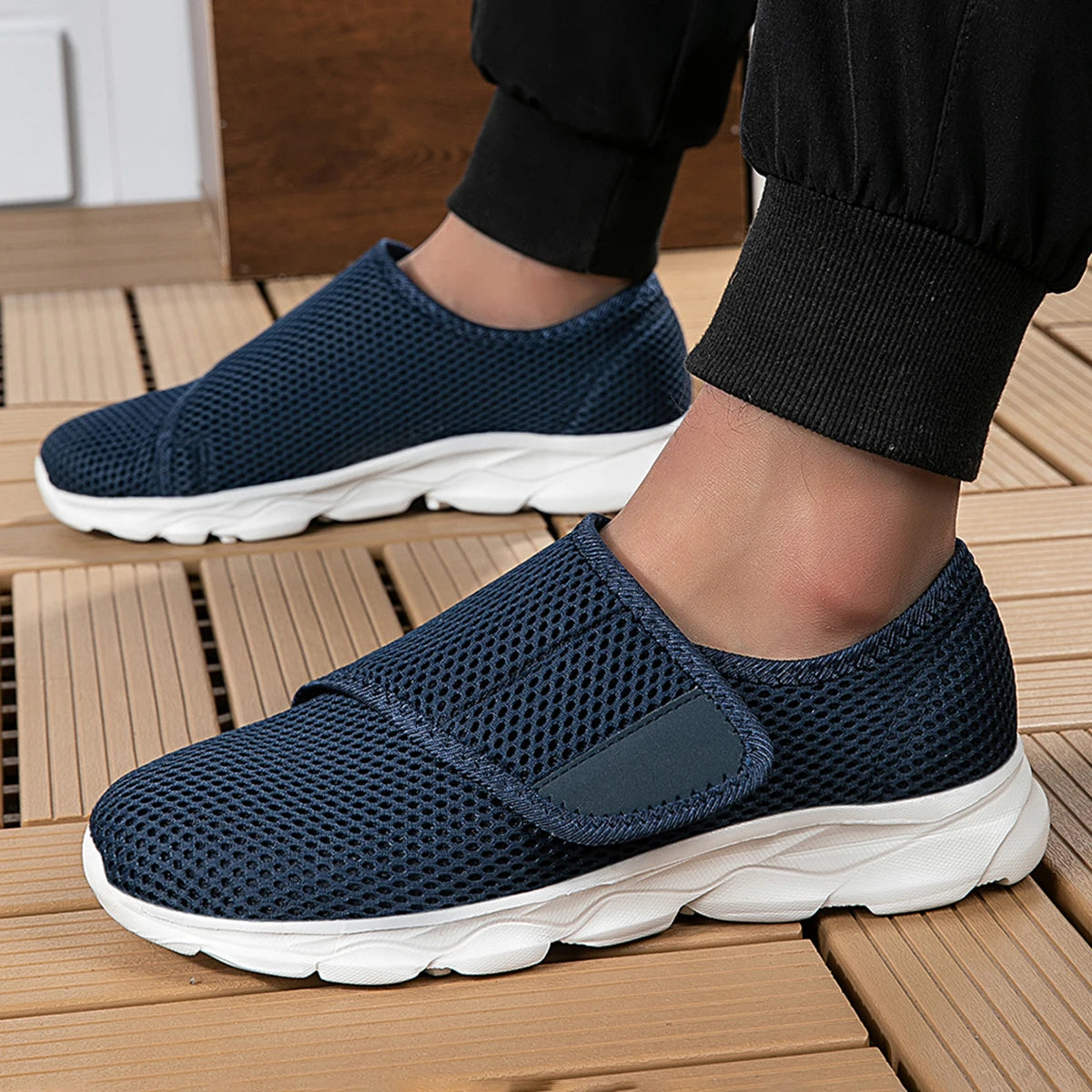 New Casual Orthopedics Wide Feet Swollen Shoes Thumb Eversion Adjusting Soft Comfortable Diabetic Shoe Walking Shoes