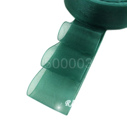 40mm Organza Ribbons Wholesale Gift Wrapping Decoration Christmas Ribbons