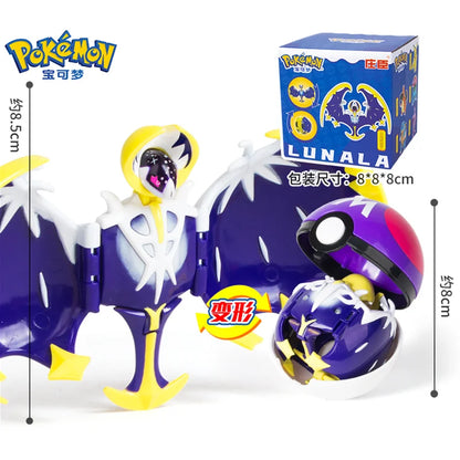 Pokemon Figures Toys Pocket Monsters Ball Model Pikachu Gengar Pokeball Dragonite Snorlax Pokeball Action Figures Toy