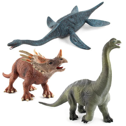 High Quality PVC Jurassic Dinosaurs World Action Figures Decoration Tyrannosaurus Brachiosaurus Rex Model Toy for Christmas Gift