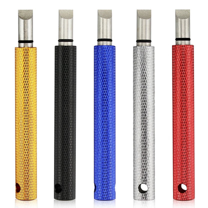 1pc Golf Wedge Iron Groove Sharpener Club Cleaner Cleaning Tool Square Golf Groove Cutter Tool Golf Training Aids