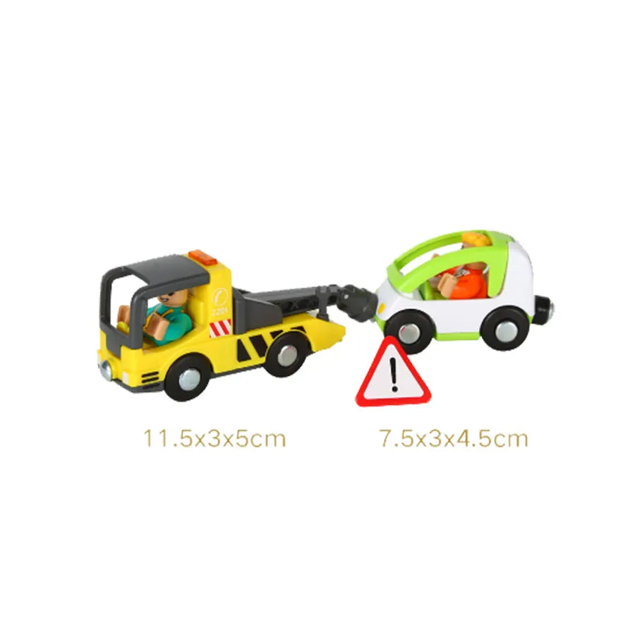 Wooden Track Electric Locomotive Train Magnetic Car Toy for All Brand Wooden Train Track Railway Toys for Kids Educational Toys
