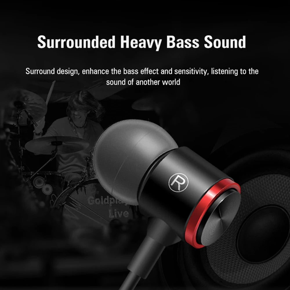 3.5mm Earphones Noodles Headsets Sport Earbuds With Microphone Headphones for Meizu Samsung Galaxy A50 for Huawei Honor