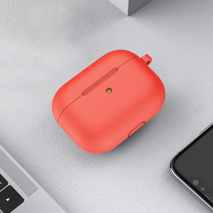 3rd Gen Earphone Case for AirPods 3 Apple Earphone Protective Case With Hook Hole Silicone Airpods Case Cover Earbuds Ear Pads