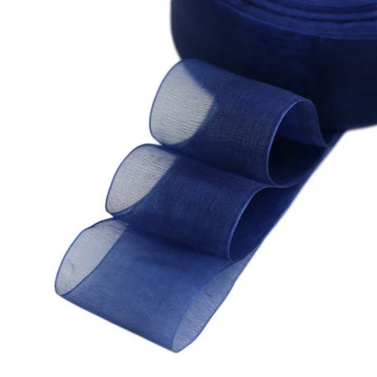 40mm Organza Ribbons Wholesale Gift Wrapping Decoration Christmas Ribbons