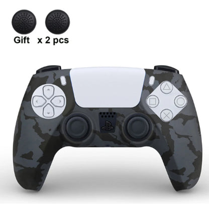 Soft Silicone Rubber Case for PS5 Controller Protection Case Thumb Grips Caps Cover for PlayStation 5 PS5 Gamepad Accessories