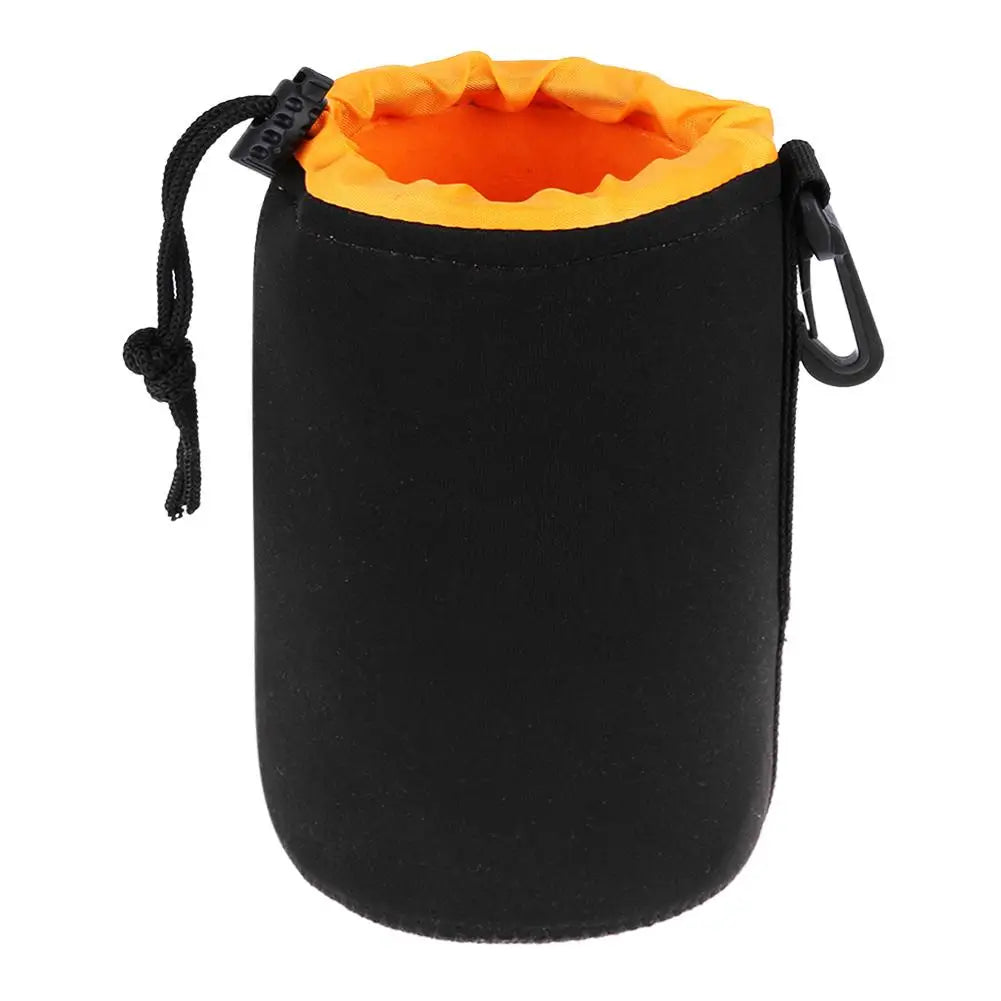 Camera Lens Pouch Bag Neoprene Waterproof Soft Video Camera Lens Pouch Bag Case for Canon Sony for Most Digital SLR Camera