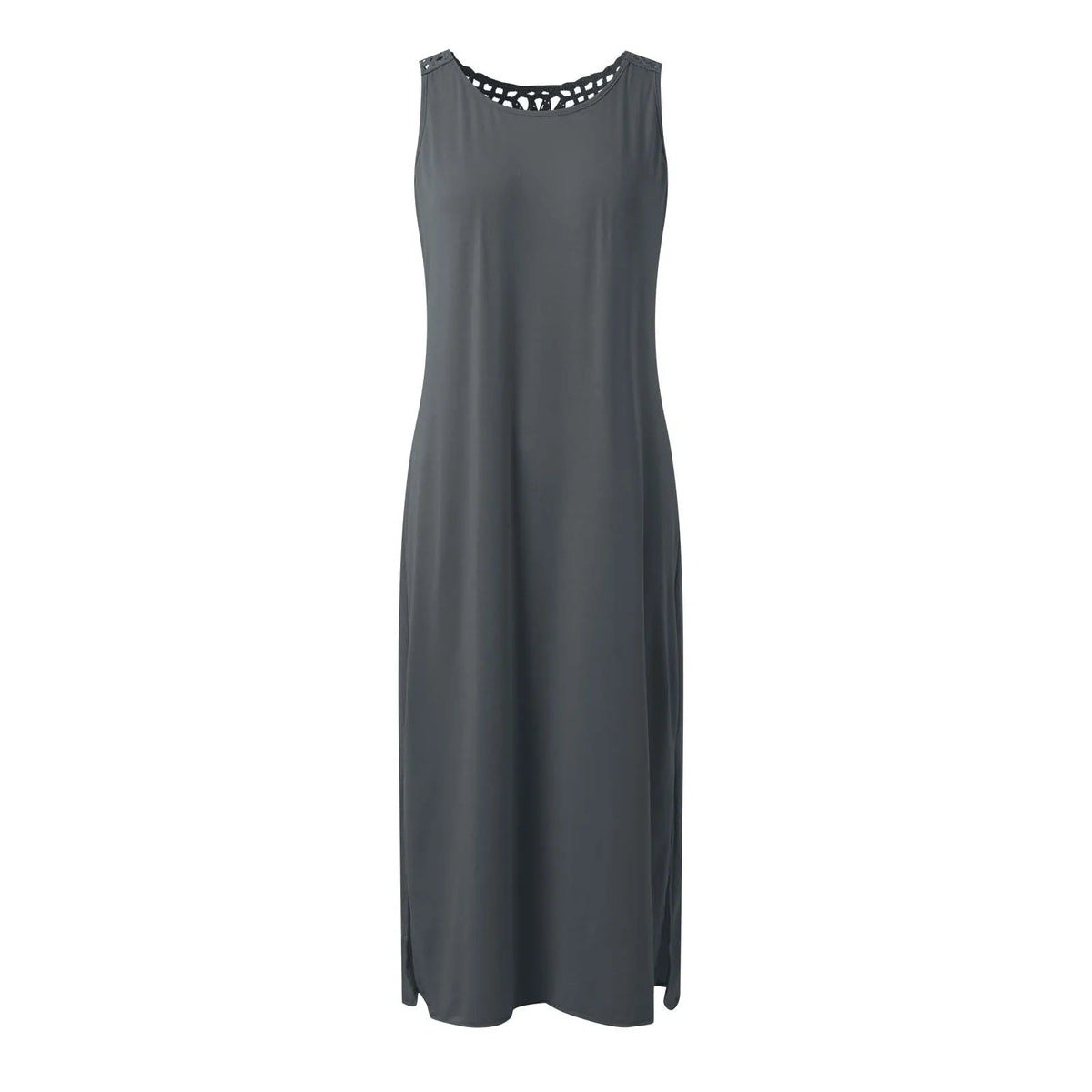 Womens Summer Dress Long Dress Casual Loose Maxi Dresses Beach Outfit 2024 Resort Women Summer Dress Sleeveless Large Nightshirt