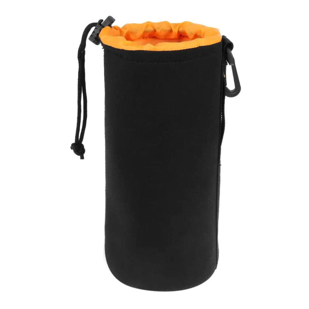Camera Lens Pouch Bag Neoprene Waterproof Soft Video Camera Lens Pouch Bag Case for Canon Sony for Most Digital SLR Camera