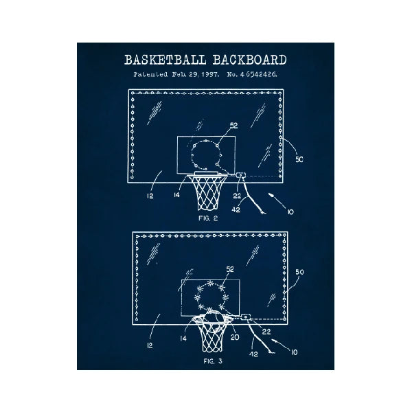 Basketball Court Posters Canvas Art Prints , Sports Basketball Canvas Painting Retro Wall Picture Boys Room Art Decor